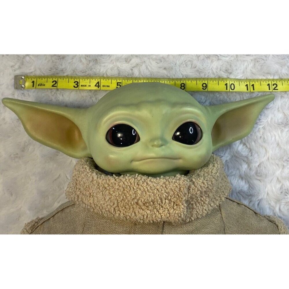 Star Wars The Mandalorian Baby Yoda Grogu Vinyl Plush 12" - Picture 5 of 9